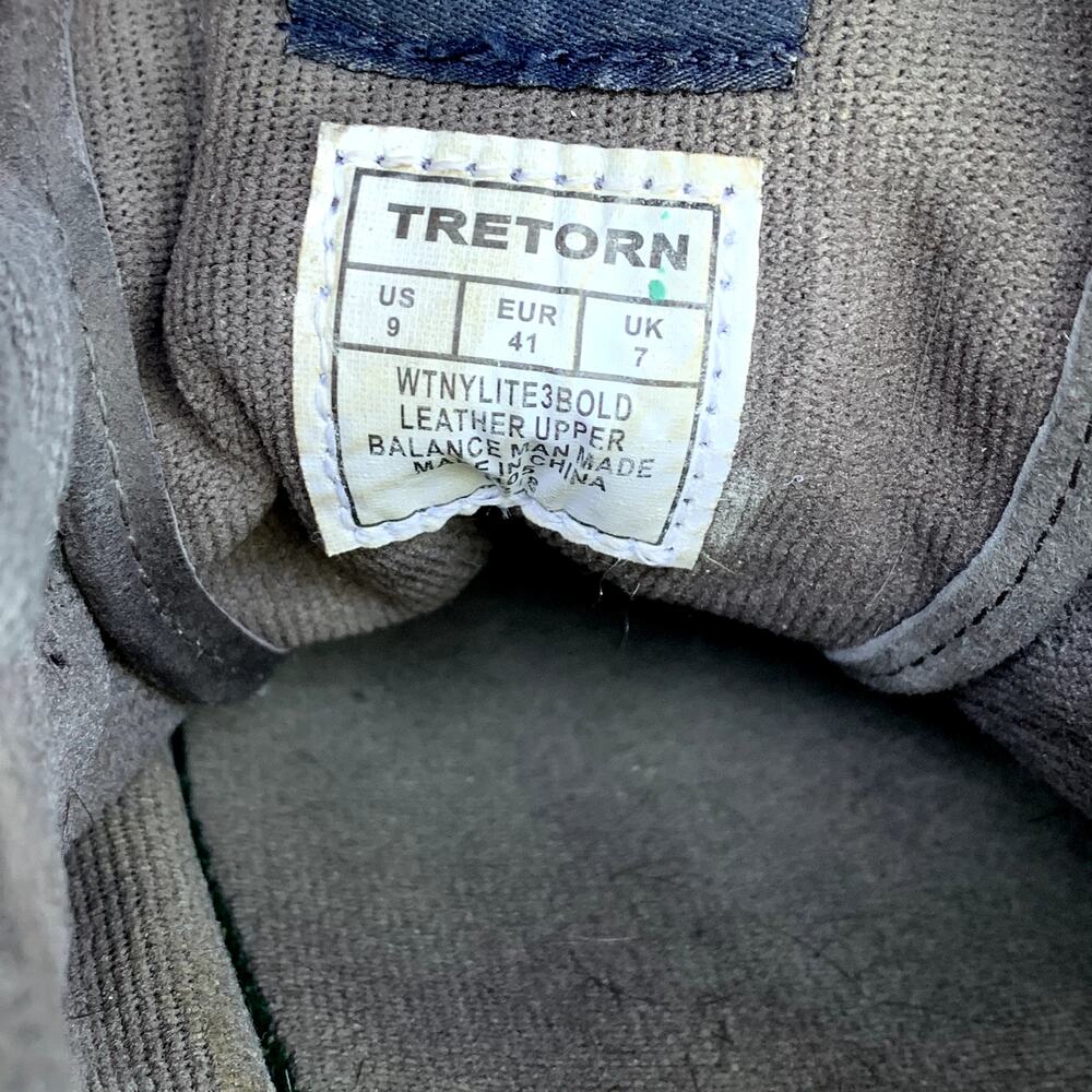 Tretorn Nylite Bold Platform Nubuck Sneakers Womens Gray Suede Casual Athletic 9 - Picture 6 of 7